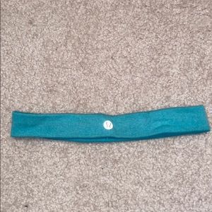 Aqua lululemon headband
